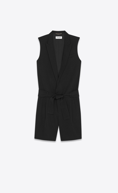 Grain de poudre jumpsuit with suit collar